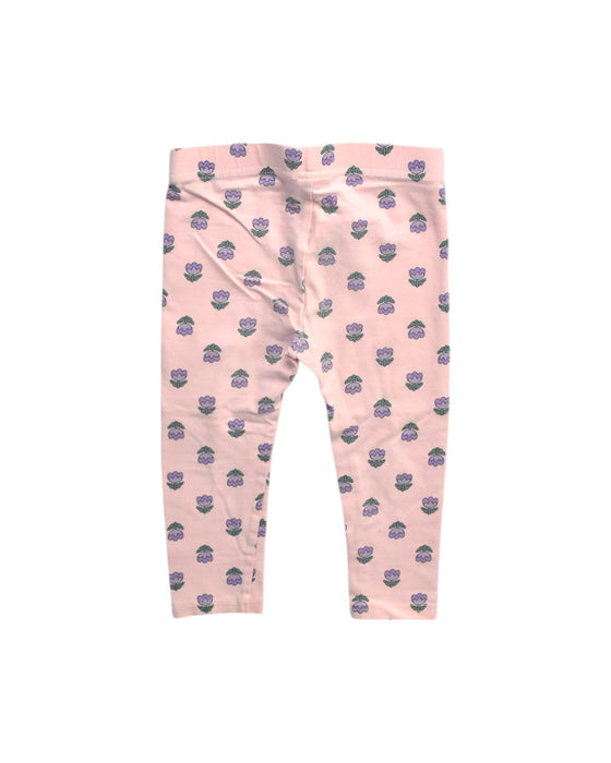 A Pink Leggings from Seed in size 12-18M for girl. (Back View)