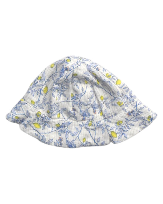 A Blue Sun Hats from Gingersnaps in size 6-12M for girl. (Back View)