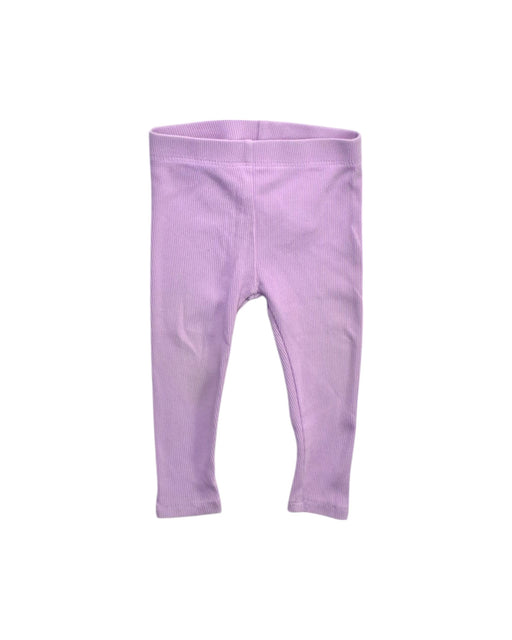 A Black Leggings from Seed in size 6-12M for girl. (Front View)