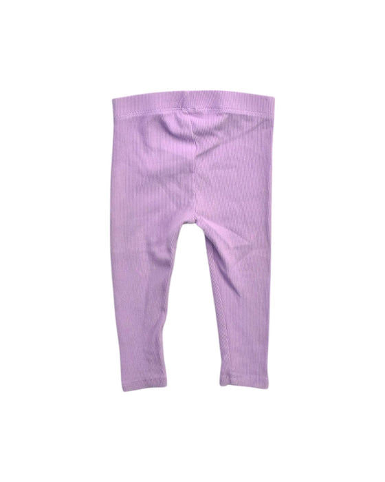 A Black Leggings from Seed in size 6-12M for girl. (Back View)