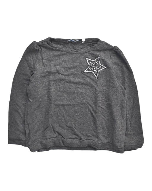 A Grey Long Sleeve Tops from Original Marines in size 4T for neutral. (Front View)