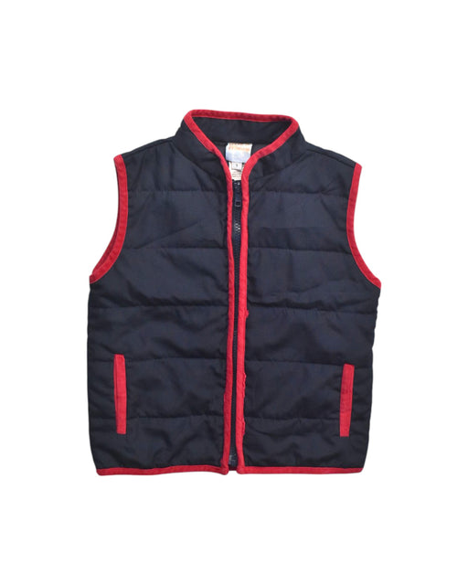 A Black Outerwear Vests from Bella Bliss in size 5T for girl. (Front View)