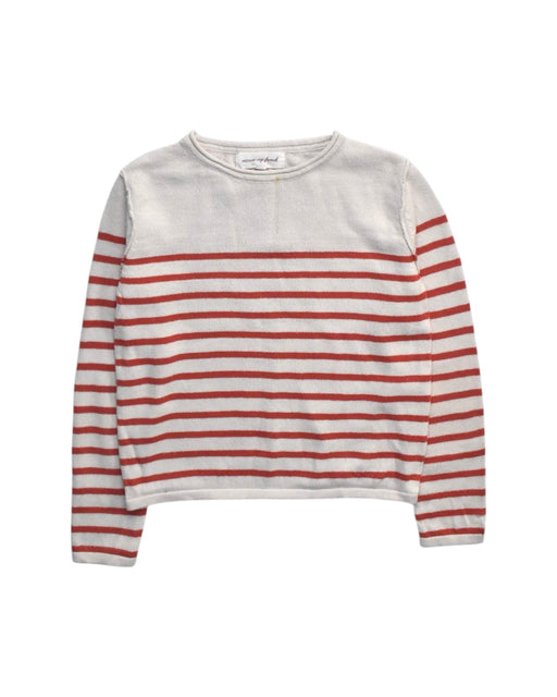 A Red Long Sleeve T Shirts from Excuse My French in size 6T for boy. (Front View)
