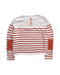 A Red Long Sleeve T Shirts from Excuse My French in size 6T for boy. (Back View)