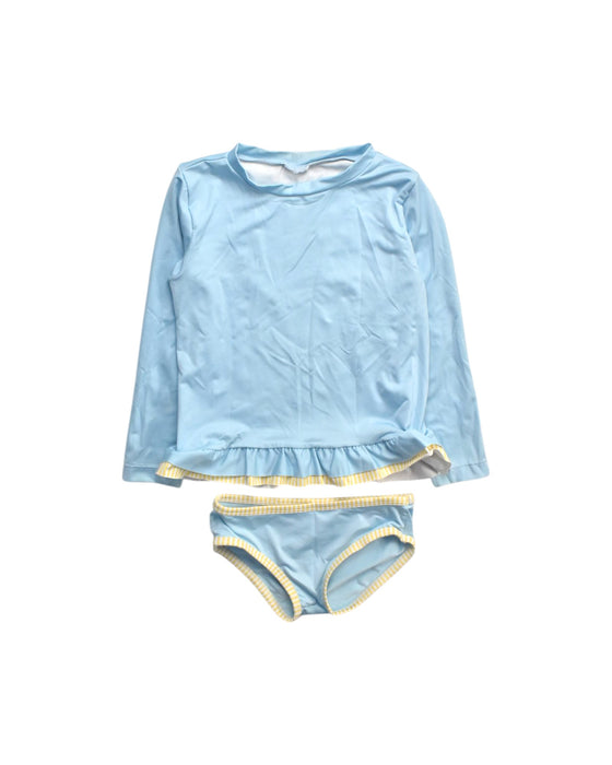 A Blue Swim Sets from Bella Bliss in size 4T for girl. (Front View)