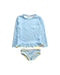 A Blue Swim Sets from Bella Bliss in size 4T for girl. (Front View)