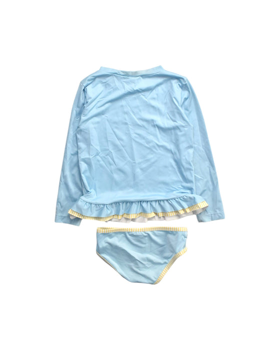 A Blue Swim Sets from Bella Bliss in size 4T for girl. (Back View)