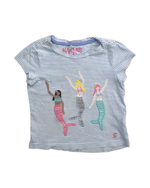 A Multicolour Short Sleeve Tops from Joules in size 3T for girl. (Front View)