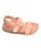 A Peach Sandals from Cat & Jack in size 6T for girl. (Front View)