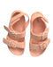 A Peach Sandals from Cat & Jack in size 6T for girl. (Back View)