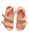 A Peach Sandals from Retykle in size 6T for girl. (Back View)