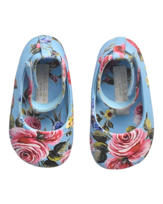 A Multicolour Flats from Dolce & Gabbana in size 3-6M for girl. (Back View)