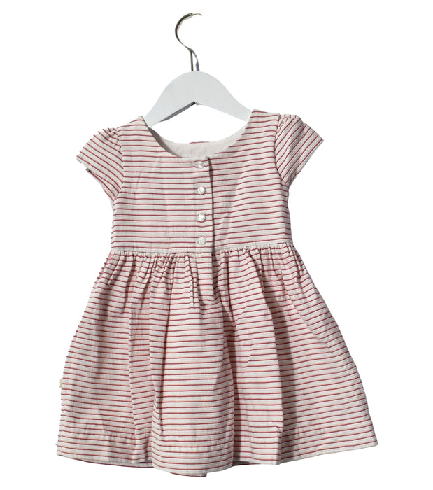 A Pink Short Sleeve Dresses from Ralph Lauren in size 12-18M for girl. (Back View)