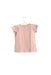 A Pink Short Sleeve Tops from Purebaby in size 18-24M for girl. (Back View)