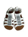 A White Sandals from Rachel Shoes in size 12-18M for girl. (Front View)