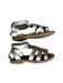 A White Sandals from Rachel Shoes in size 12-18M for girl. (Back View)