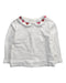 A White Long Sleeve Tops from Kite in size 2T for girl. (Front View)