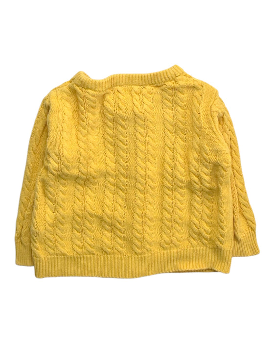 A Yellow Cardigans from Kite in size 6-12M for girl. (Back View)