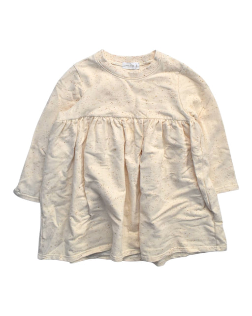 A Beige Long Sleeve Dresses from Jamie Kay in size 3T for girl. (Front View)
