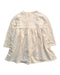 A Beige Long Sleeve Dresses from Jamie Kay in size 3T for girl. (Back View)
