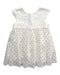 A White Sleeveless Dresses from Petit Bateau in size 18-24M for girl. (Front View)