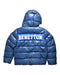 A Blue Puffer/Quilted Coats & Outerwear from United Colors Of Benetton in size 11Y for boy. (Back View)