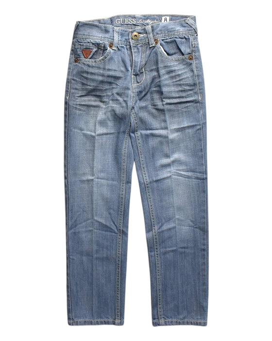A Blue Jeans from Guess in size 8Y for neutral. (Front View)