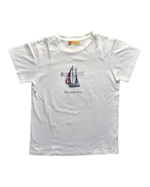 A White Short Sleeve T Shirts from Neck & Neck in size 12Y for neutral. (Front View)