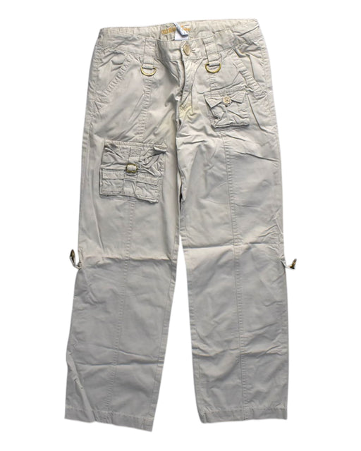 A Beige Casual Pants from Guess Jeans in size 8Y for neutral. (Front View)
