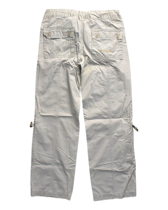 A Beige Casual Pants from Guess Jeans in size 8Y for neutral. (Back View)
