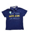 A Navy Short Sleeve Polos from Guess Jeans in size 7Y for boy. (Front View)
