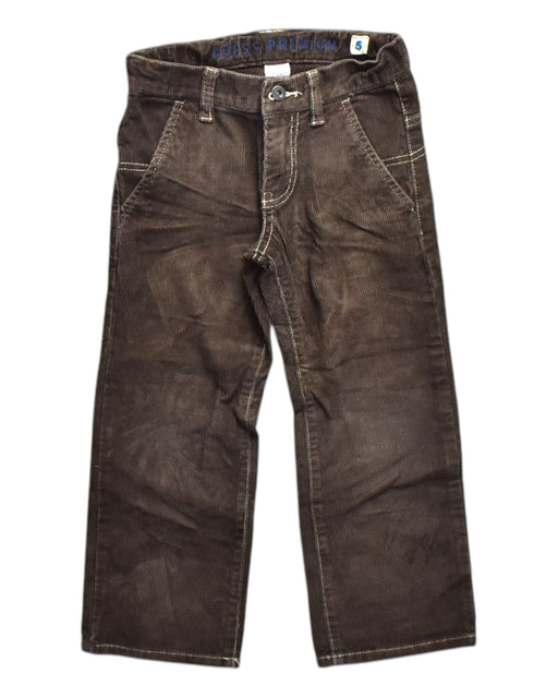 A Brown Jeans from Guess in size 5T for boy. (Front View)