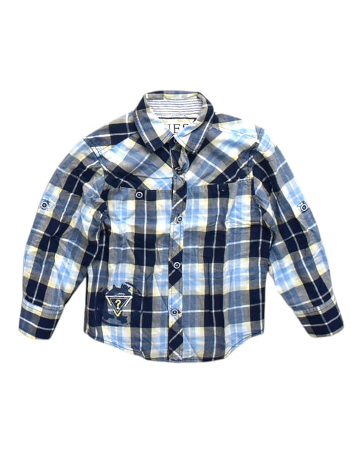A Multicolour Long Sleeve Shirts from Guess in size 4T for boy. (Front View)