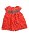 A Red Short Sleeve Dresses from Chateau de Sable in size 18-24M for girl. (Front View)