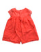 A Red Short Sleeve Dresses from Chateau de Sable in size 18-24M for girl. (Back View)