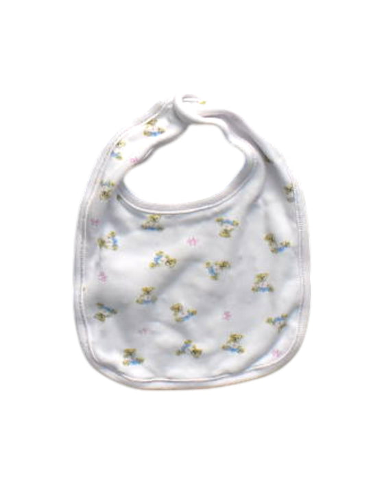 A White Bibs from Ralph Lauren in size O/S for neutral. (Front View)