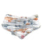 A Multicolour Bibs from Bebe au Lait in size O/S for neutral. (Front View)