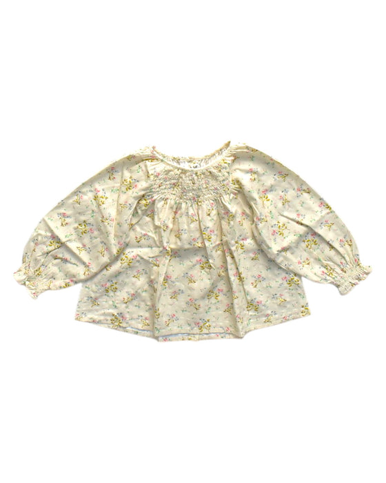 A Multicolour Long Sleeve Tops from Bonton in size 3T for girl. (Front View)