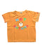 A Orange Short Sleeve T Shirts from Hot Biscuits  in size 5T for neutral. (Front View)