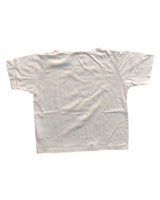 A White Short Sleeve T Shirts from Bonpoint in size 3T for neutral. (Back View)
