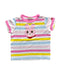 A Multicolour Short Sleeve T Shirts from Hot Biscuits  in size 2T for neutral. (Front View)