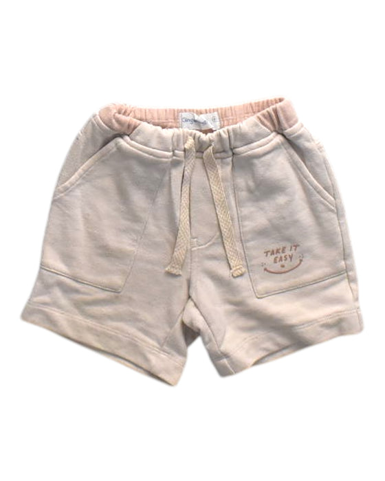 A Beige Shorts from Gingersnaps in size 2T for boy. (Front View)