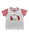 A Red Short Sleeve T Shirts from Petit Bateau in size 3T for neutral. (Front View)