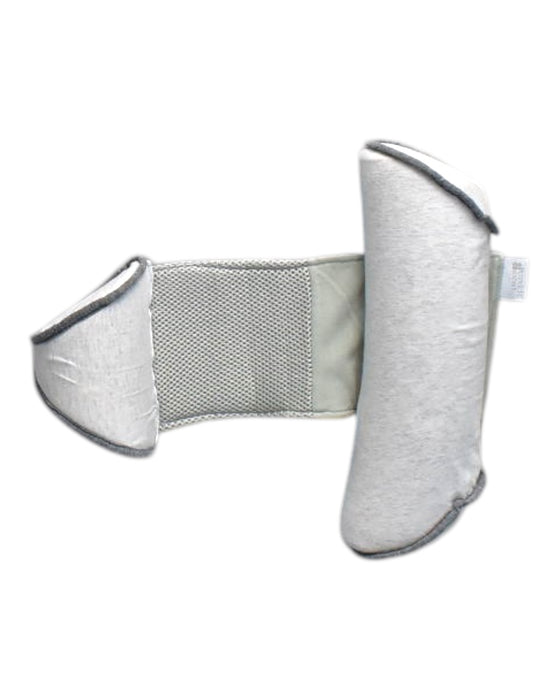 A Grey Safety Blankets from Candide in size Newborn for neutral. (Front View)