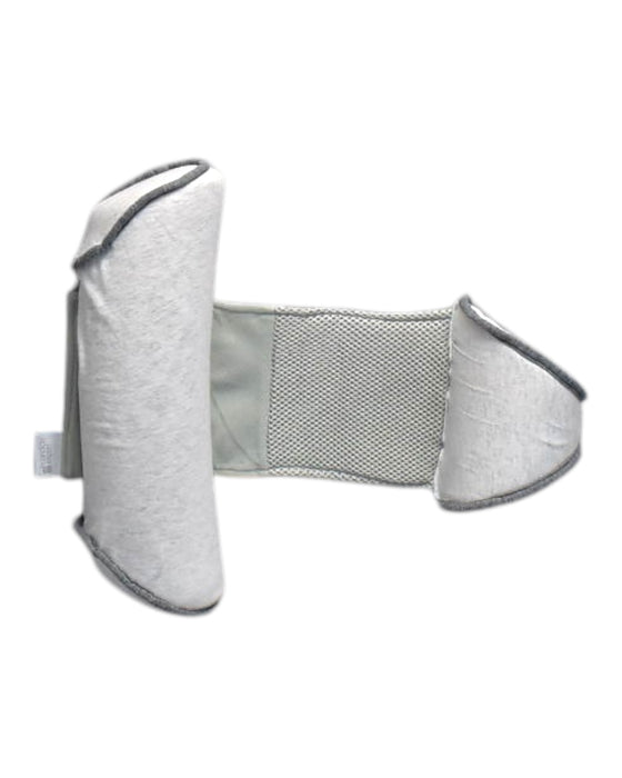 A Grey Safety Blankets from Candide in size Newborn for neutral. (Back View)