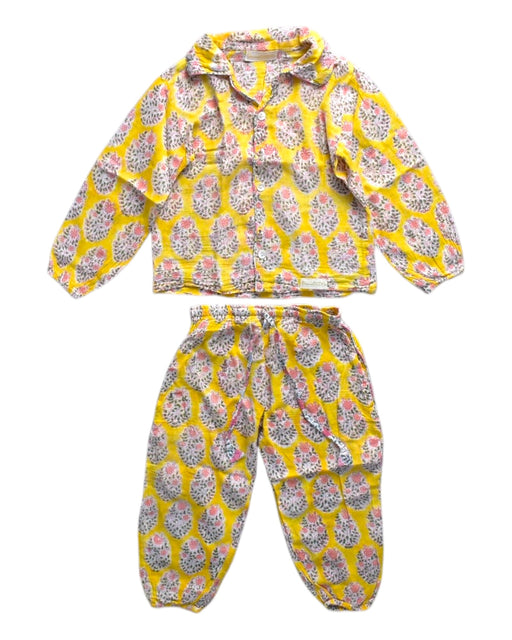A Multicolour Pyjama Sets from Bisous Baba in size 12-18M for neutral. (Front View)