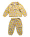 A Multicolour Pyjama Sets from Bisous Baba in size 12-18M for neutral. (Front View)