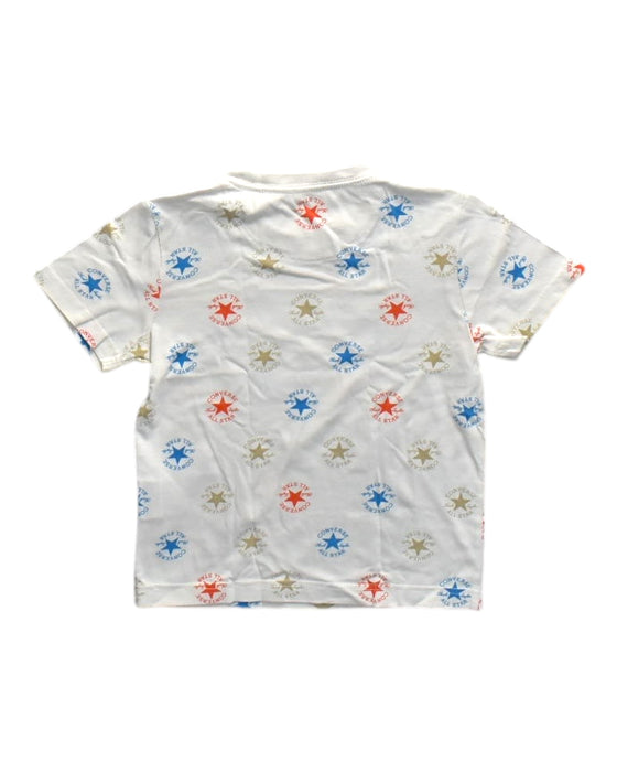 A Multicolour Short Sleeve T Shirts from Converse in size 6T for neutral. (Back View)