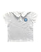 A White Short Sleeve Polos from Seed in size 6T for neutral. (Front View)
