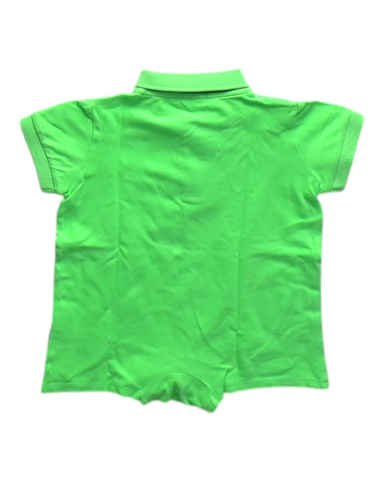 A Green Short Sleeve Polos from Raph and Remy in size 18-24M for girl. (Back View)